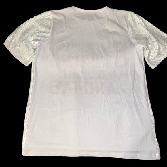 NWT Sequin Holiday Shirt Dress - Picture 5 of 6